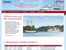 Tablet Screenshot of deutschland.reisedirekt.de